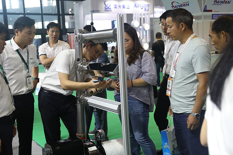 進擊上海包裝展，展現雷茨節能風機之美